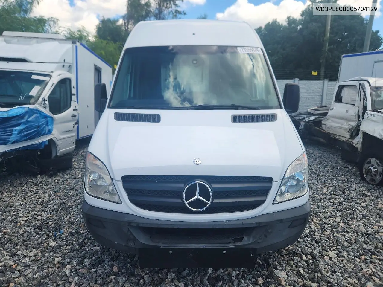 2012 MERCEDES SPRINTER VIN WD3PE8CB0C5704129 — фото 5