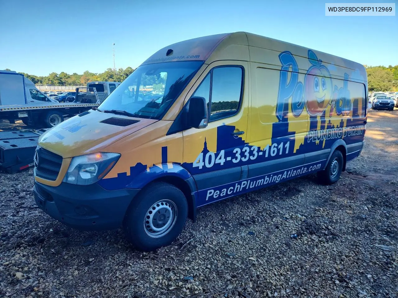 MERCEDES SPRINTER 2015, VIN WD3PE8DC9FP112969