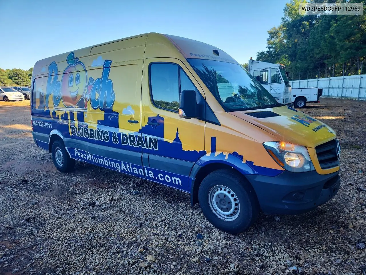 2015 MERCEDES SPRINTER VIN WD3PE8DC9FP112969 — фото 4
