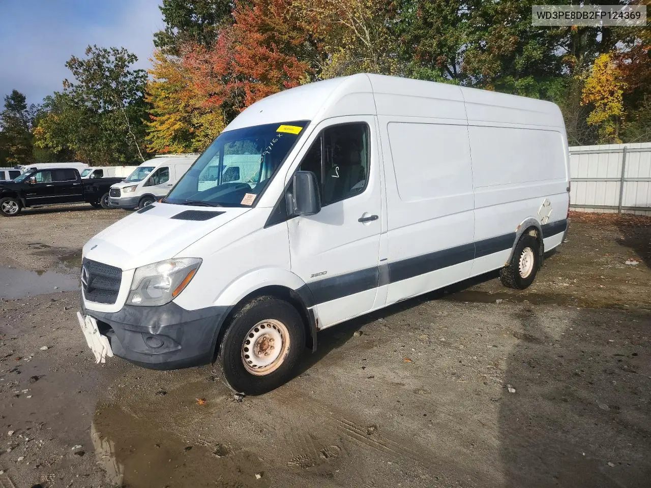 MERCEDES SPRINTER 2015, VIN WD3PE8DB2FP124369