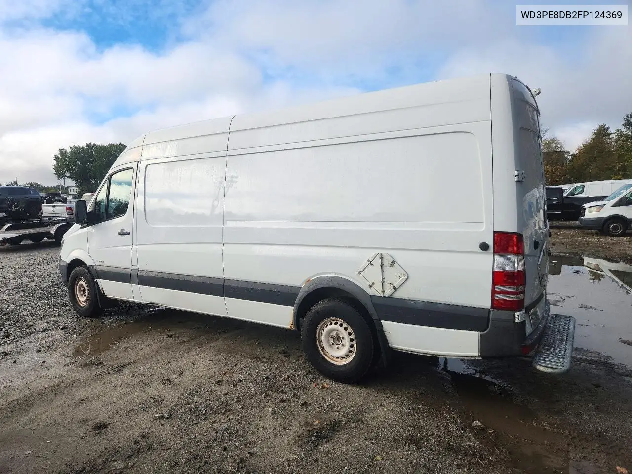 2015 MERCEDES SPRINTER VIN WD3PE8DB2FP124369 — фото 2
