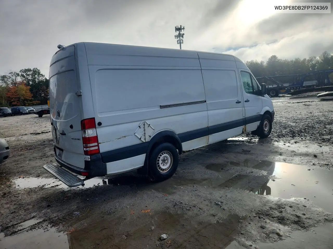 2015 MERCEDES SPRINTER VIN WD3PE8DB2FP124369 — фото 3