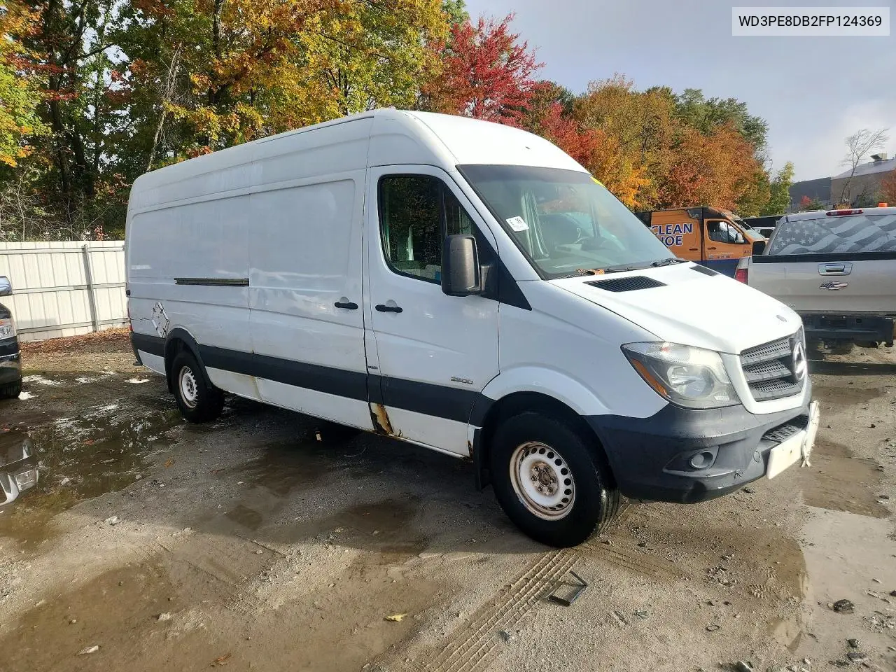 2015 MERCEDES SPRINTER VIN WD3PE8DB2FP124369 — фото 4