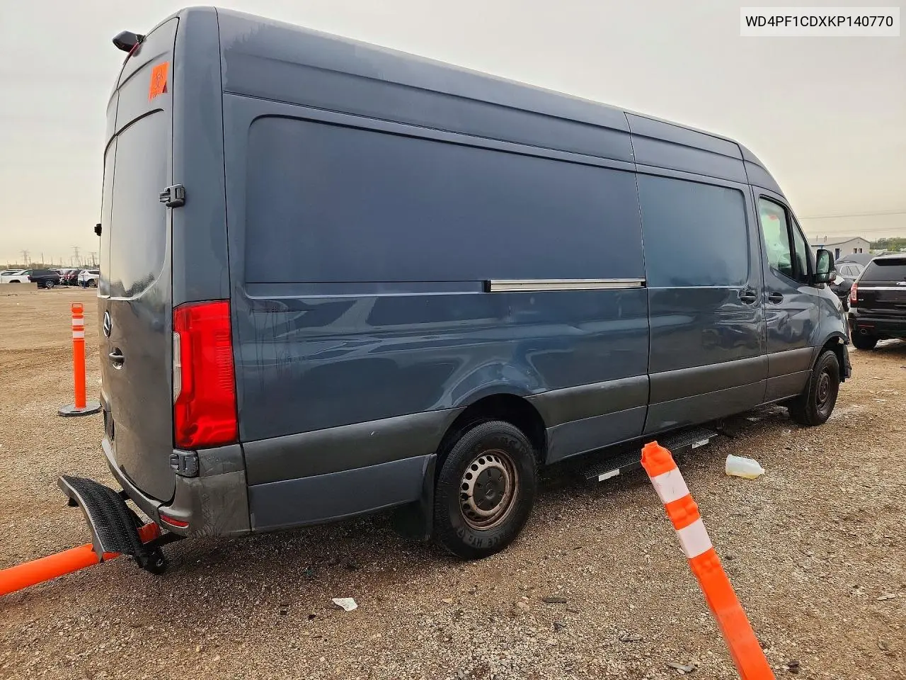 2019 MERCEDES SPRINTER VIN WD4PF1CDXKP140770 — фото 3