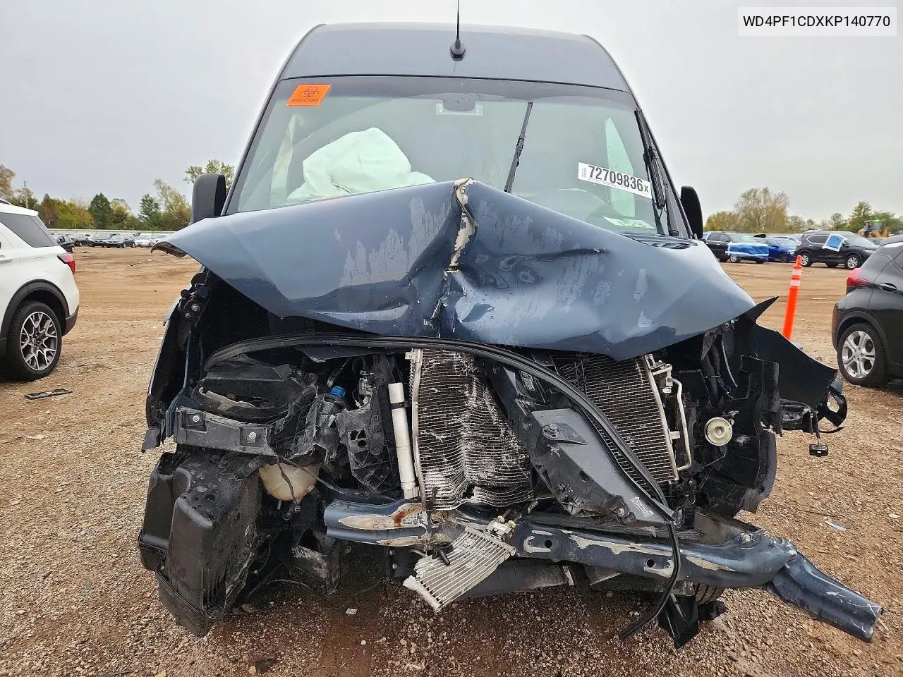 2019 MERCEDES SPRINTER VIN WD4PF1CDXKP140770 — фото 5
