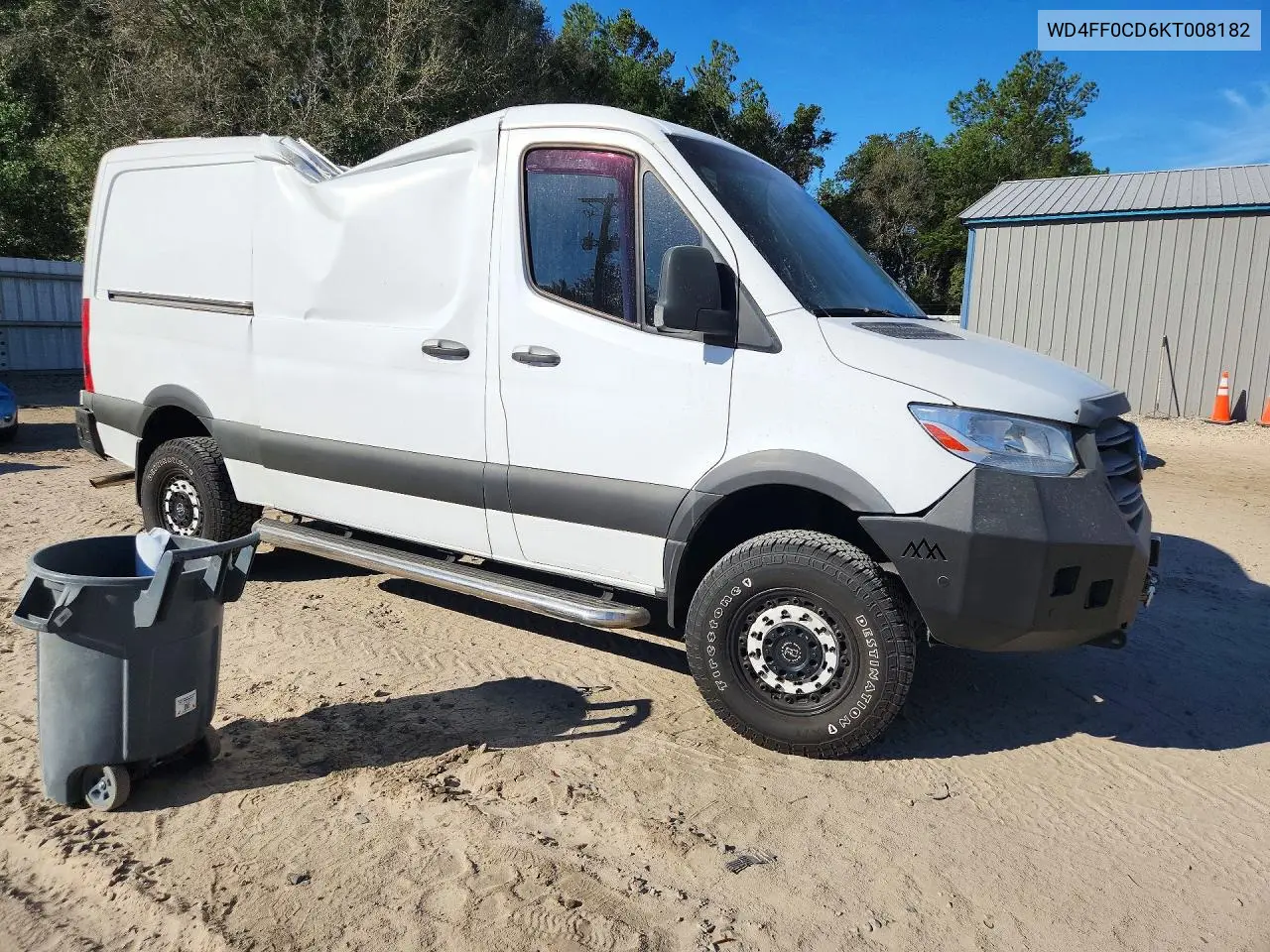 2019 MERCEDES SPRINTER VIN WD4FF0CD6KT008182 — фото 4