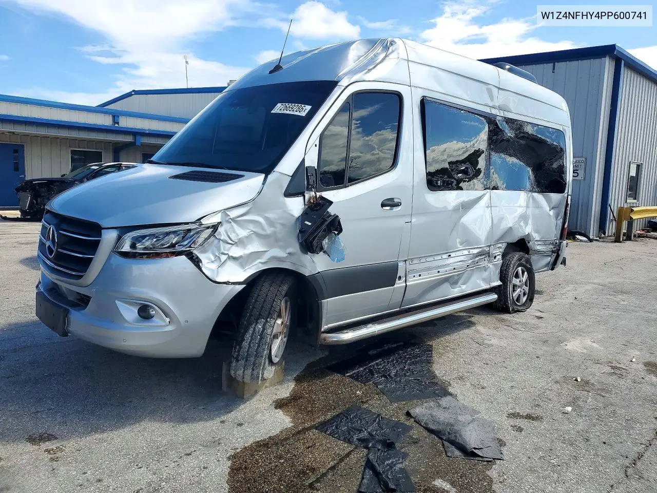 MERCEDES SPRINTER 2023, VIN W1Z4NFHY4PP600741