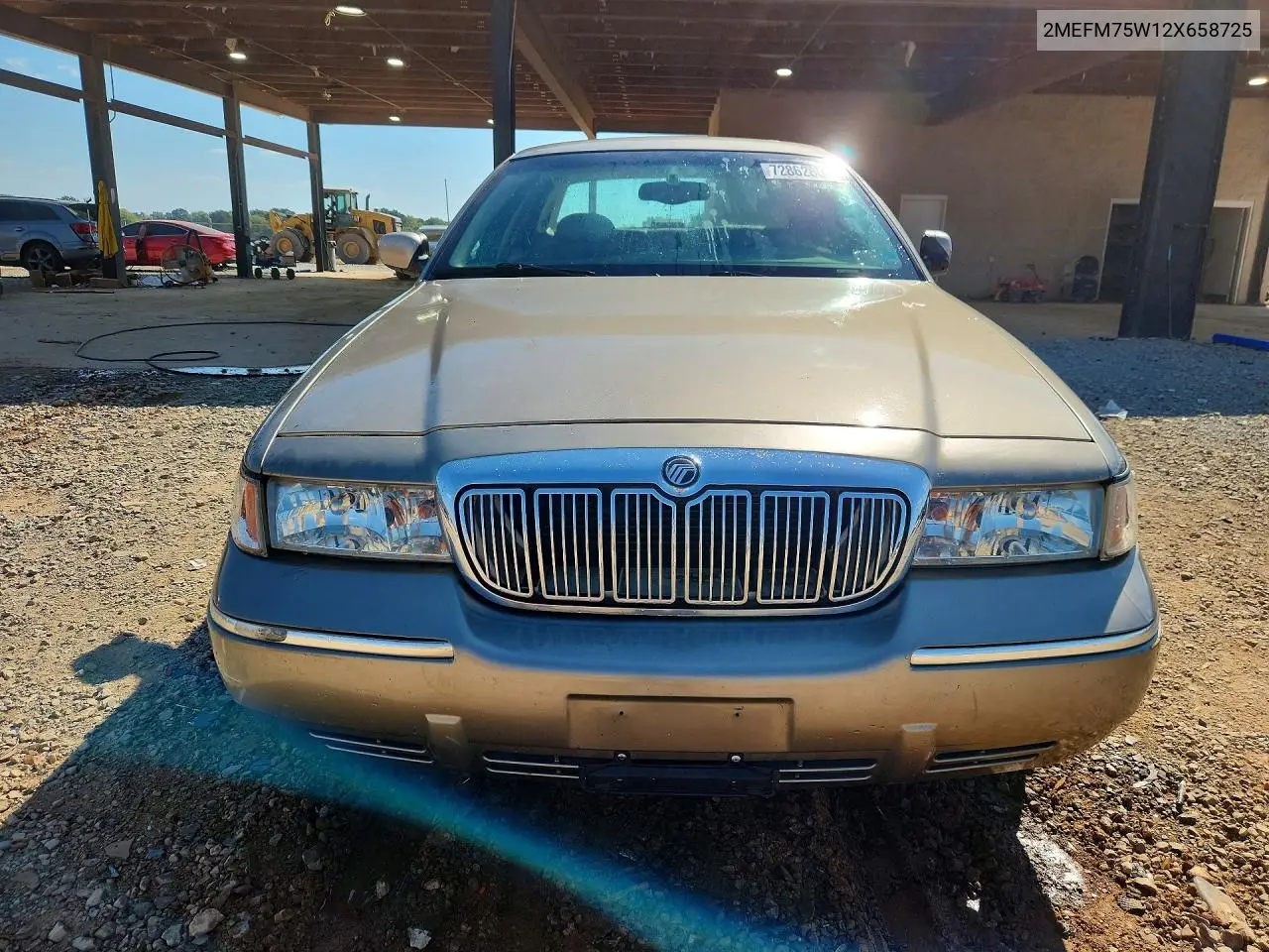 2002 MERCURY GRAND MARQUIS VIN 2MEFM75W12X658725 — фото 5