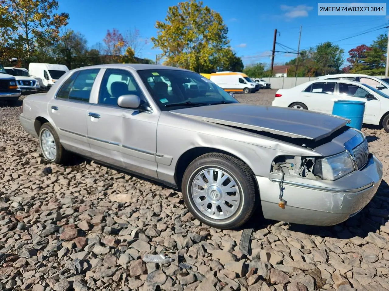 2003 MERCURY GRAND MARQUIS VIN 2MEFM74W83X713044 — фото 4