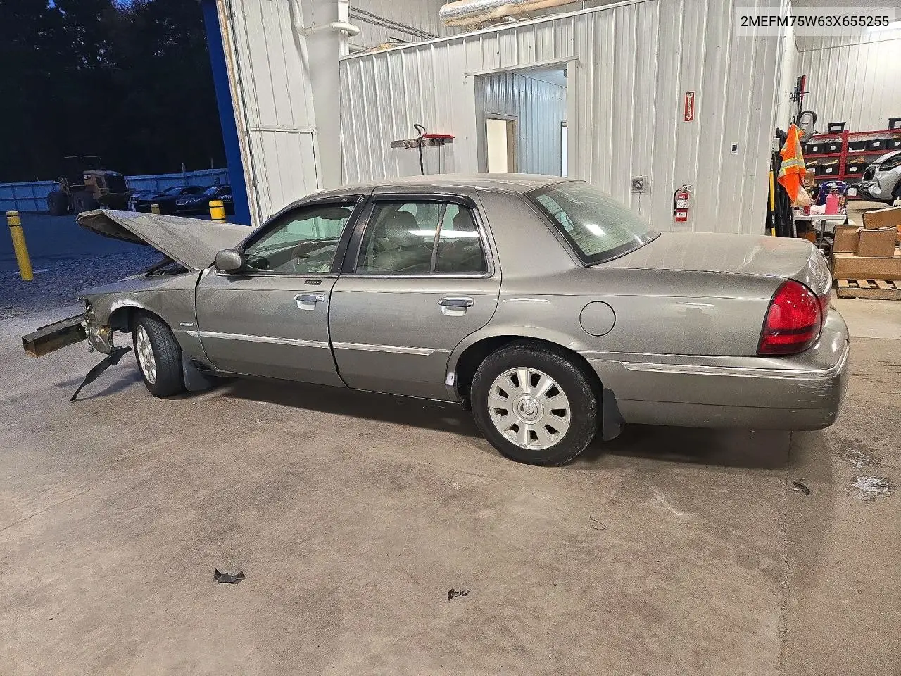 2003 MERCURY GRAND MARQUIS VIN 2MEFM75W63X655255 — фото 2
