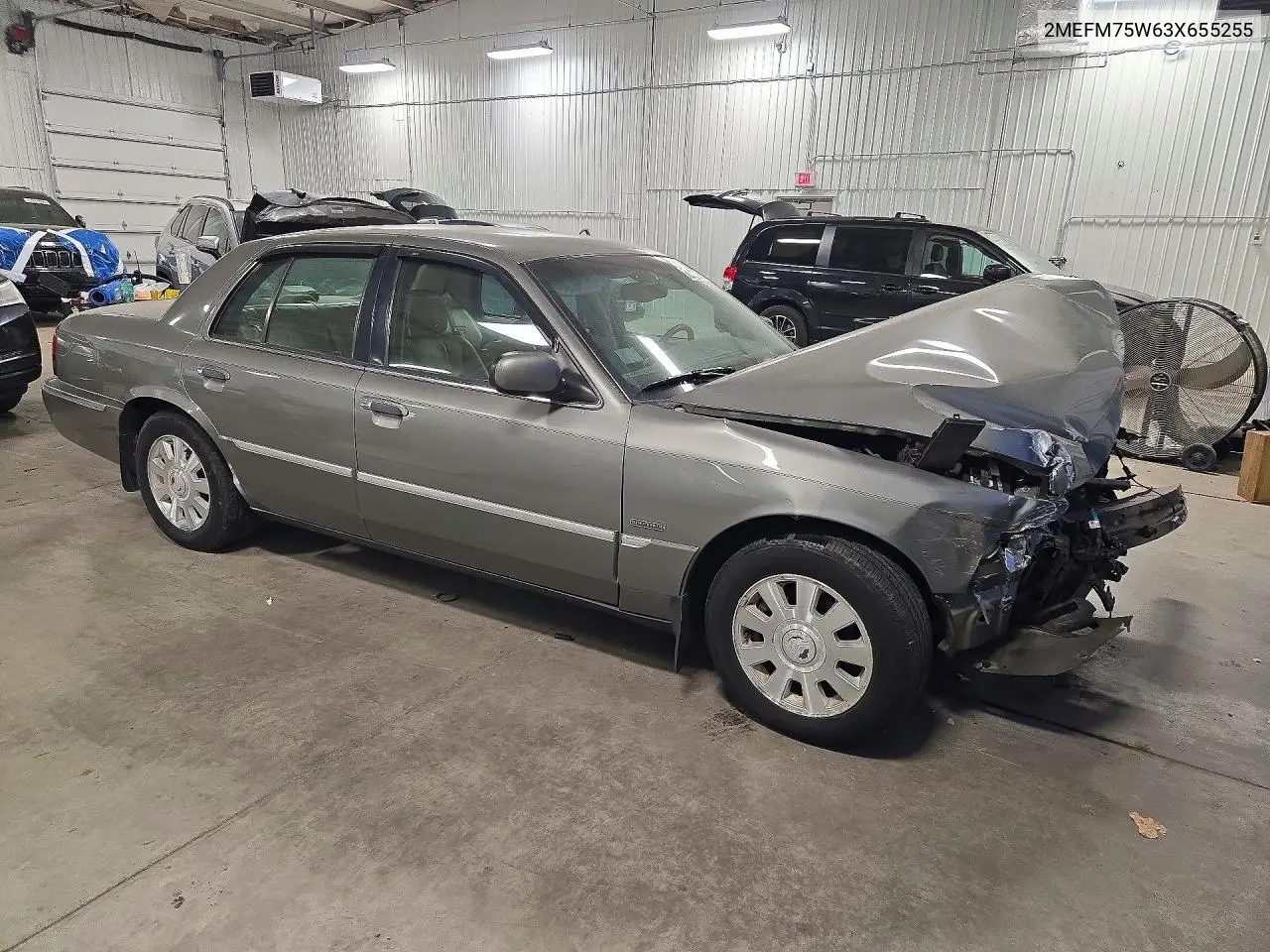2003 MERCURY GRAND MARQUIS VIN 2MEFM75W63X655255 — фото 4