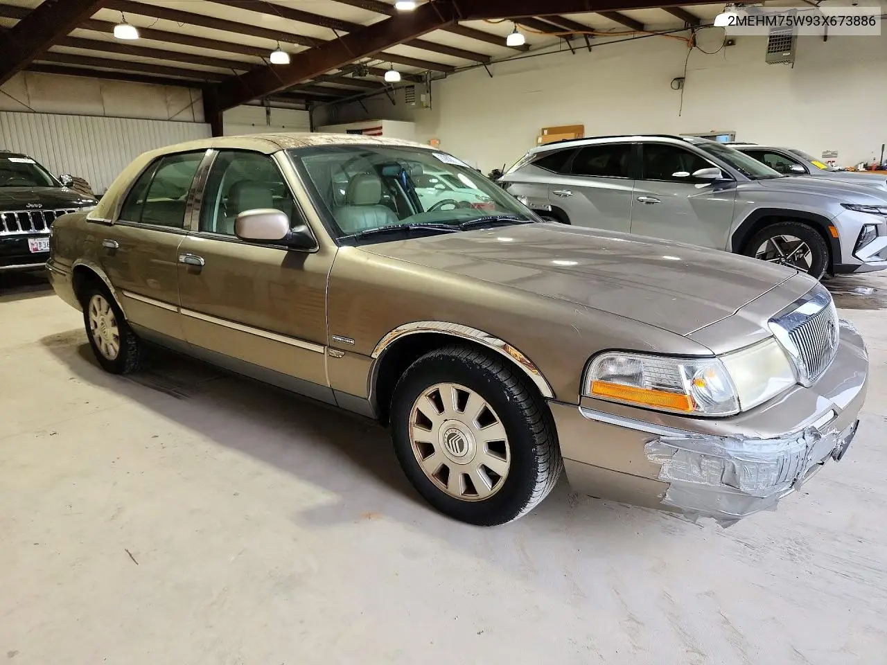 2003 MERCURY GRAND MARQUIS VIN 2MEHM75W93X673886 — фото 4