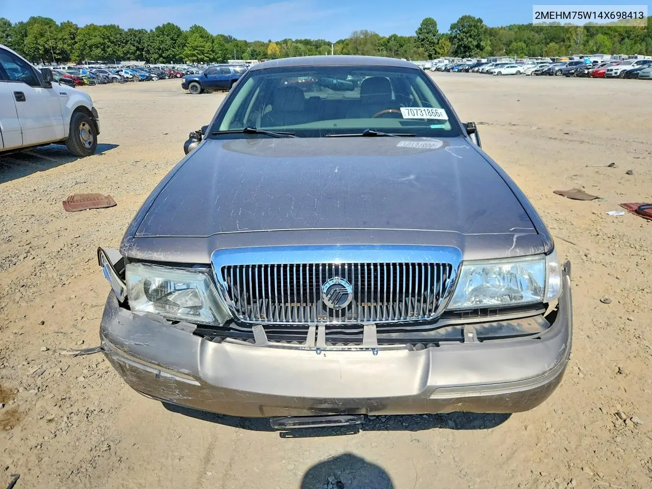 2004 MERCURY GRAND MARQUIS VIN 2MEHM75W14X698413 — фото 5
