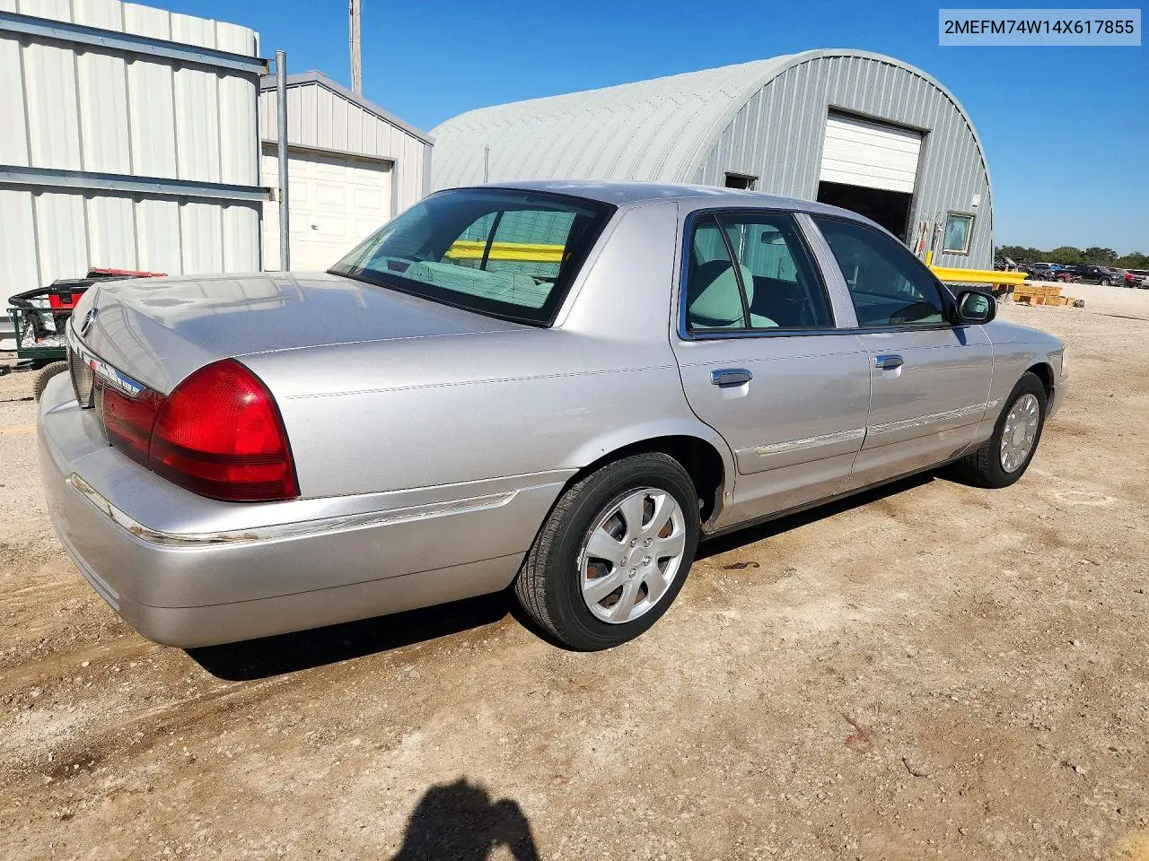 2004 MERCURY GRAND MARQUIS VIN 2MEFM74W14X617855 — фото 3