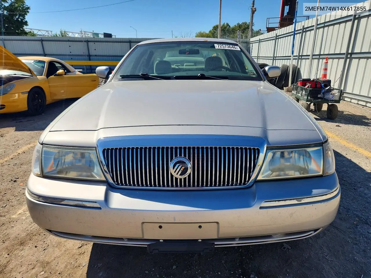 2004 MERCURY GRAND MARQUIS VIN 2MEFM74W14X617855 — фото 5