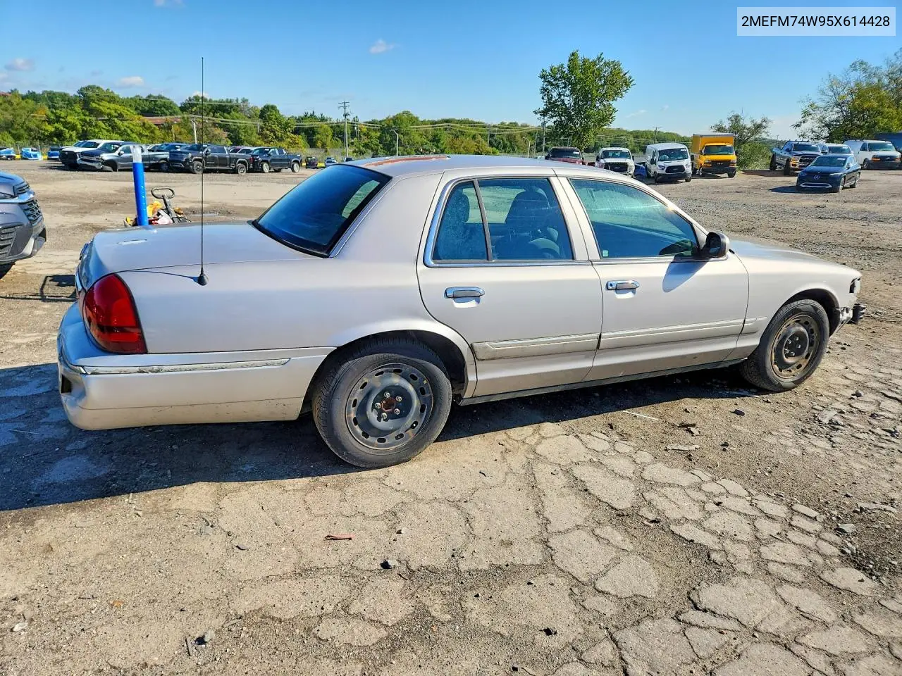 2005 MERCURY GRAND MARQUIS VIN 2MEFM74W95X614428 — фото 3