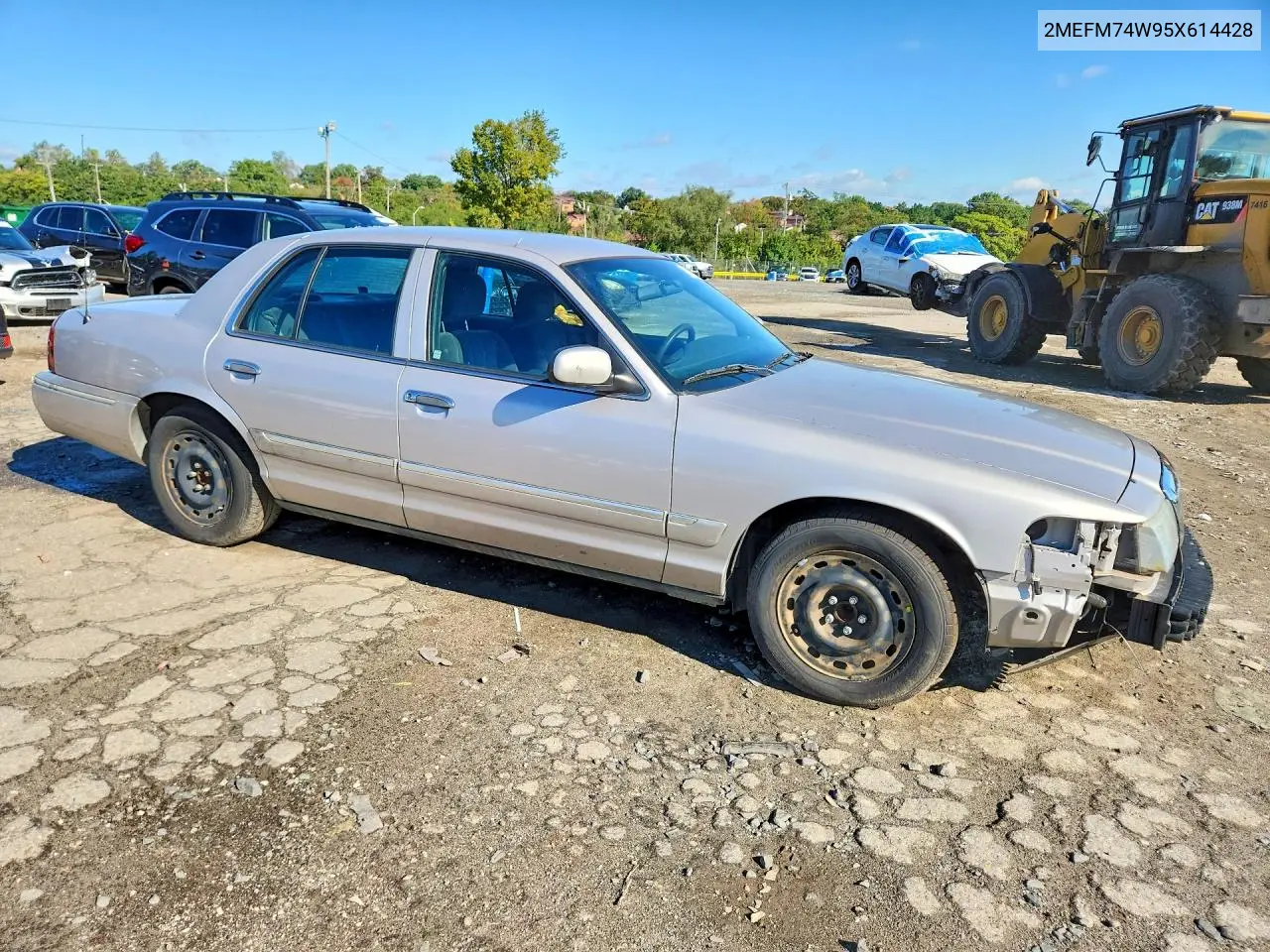 2005 MERCURY GRAND MARQUIS VIN 2MEFM74W95X614428 — фото 4