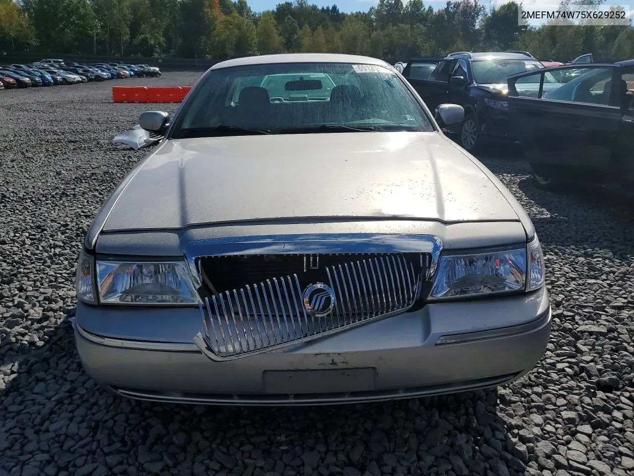 2005 MERCURY GRAND MARQUIS VIN 2MEFM74W75X629252 — фото 5