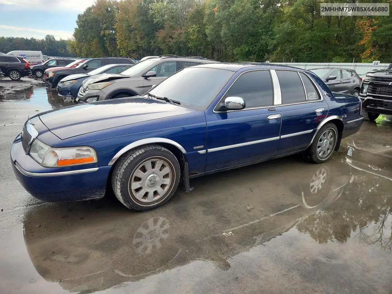MERCURY GRAND MARQUIS 2005, VIN 2MHHM75W85X646880