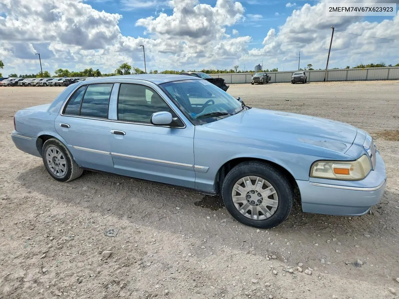 2007 MERCURY GRAND MARQUIS VIN 2MEFM74V67X623923 — фото 4