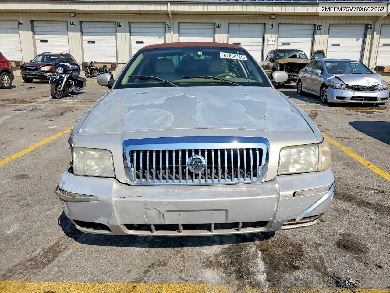 2008 MERCURY GRAND MARQUIS VIN 2MEFM75V78X662260 — фото 5