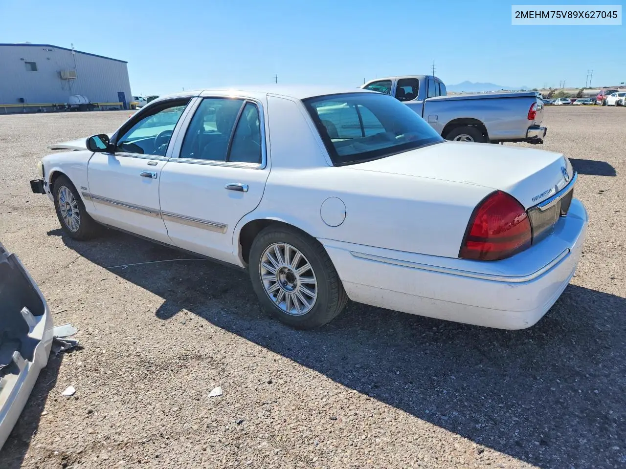2009 MERCURY GRAND MARQUIS VIN 2MEHM75V89X627045 — фото 2