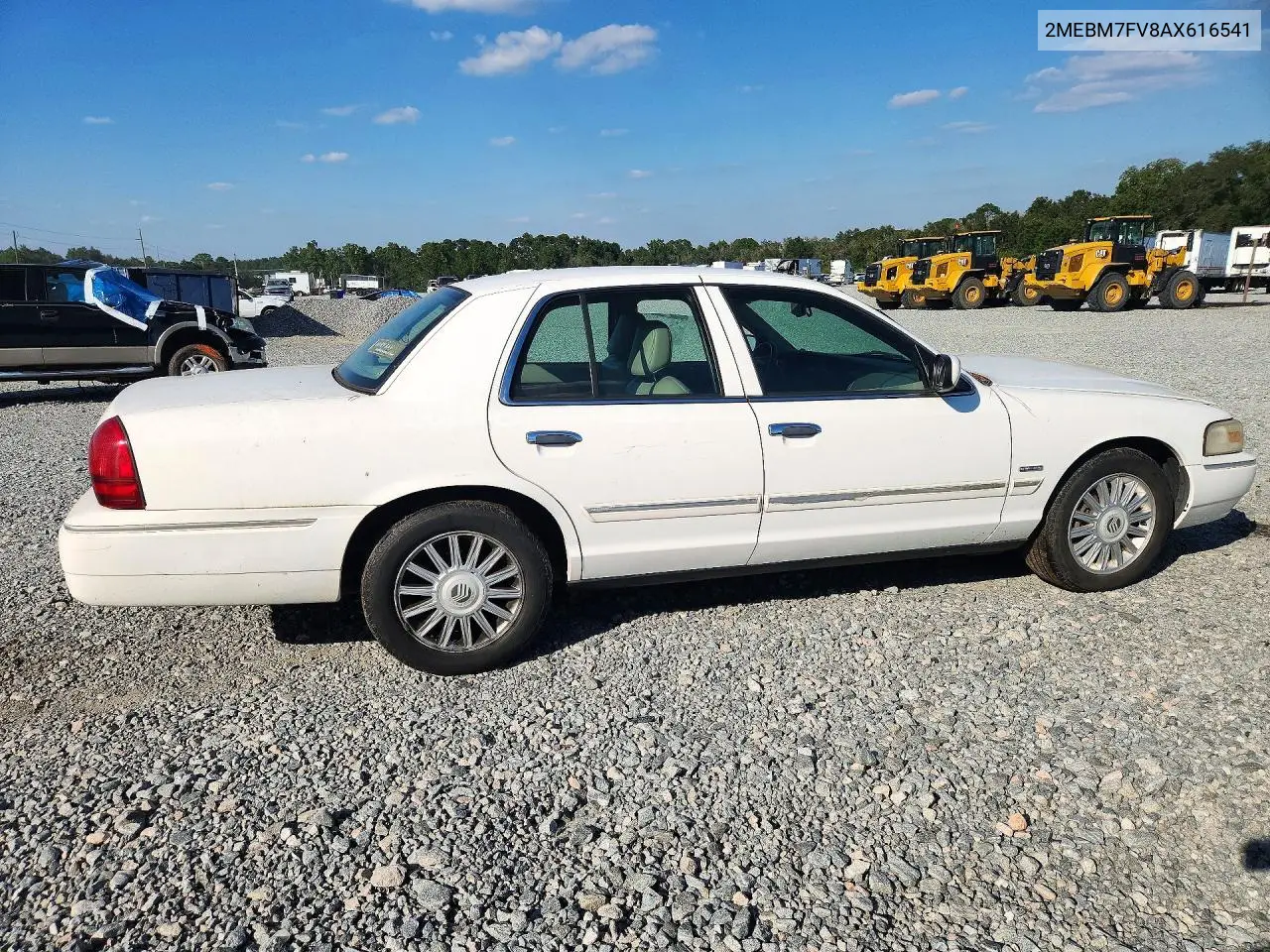 2010 MERCURY GRAND MARQUIS VIN 2MEBM7FV8AX616541 — фото 3