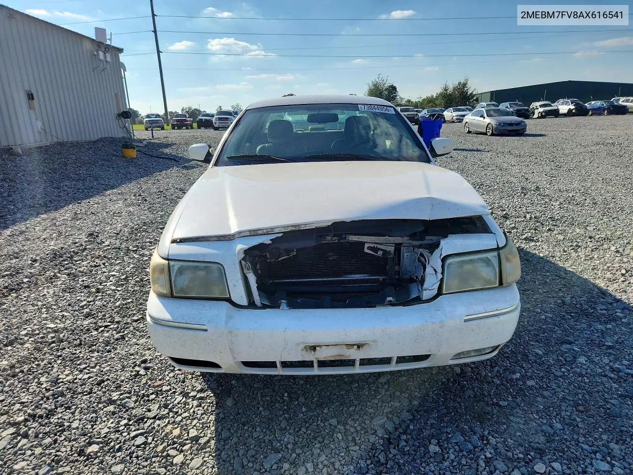 2010 MERCURY GRAND MARQUIS VIN 2MEBM7FV8AX616541 — фото 5