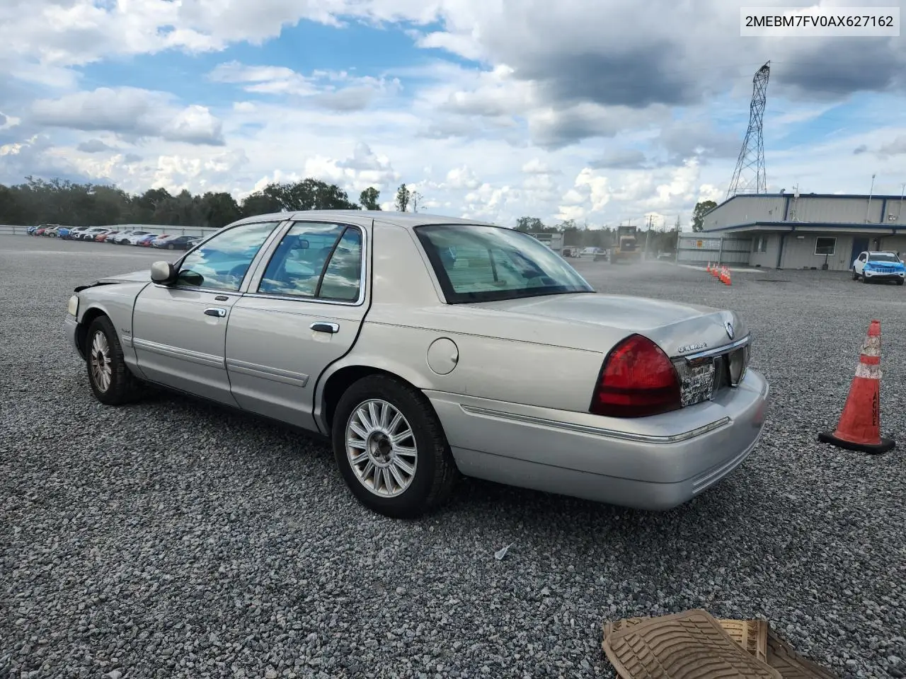 2010 MERCURY GRAND MARQUIS VIN 2MEBM7FV0AX627162 — фото 2