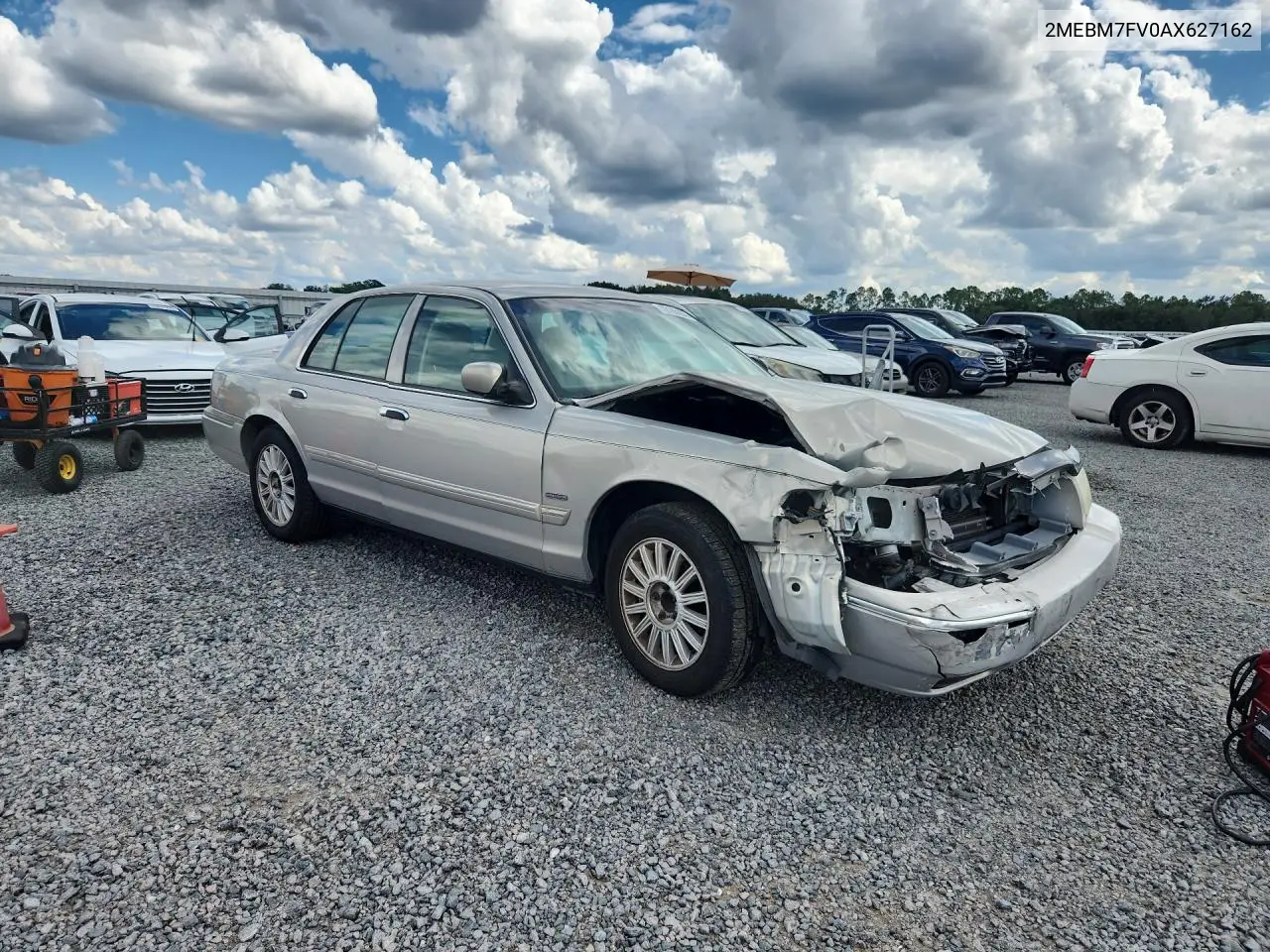 2010 MERCURY GRAND MARQUIS VIN 2MEBM7FV0AX627162 — фото 4