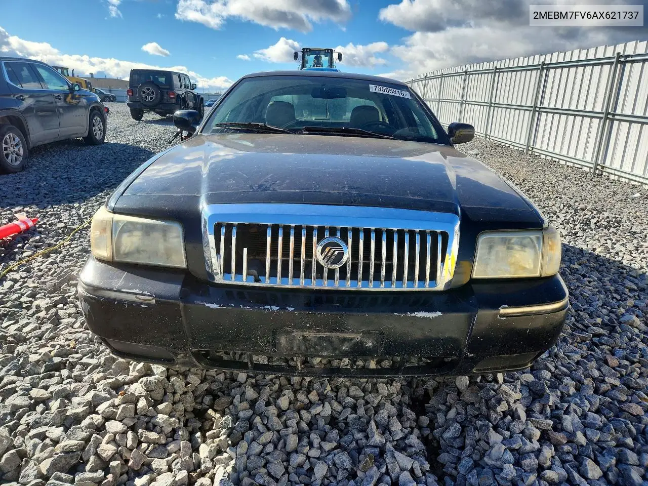 2010 MERCURY GRAND MARQUIS VIN 2MEBM7FV6AX621737 — фото 5