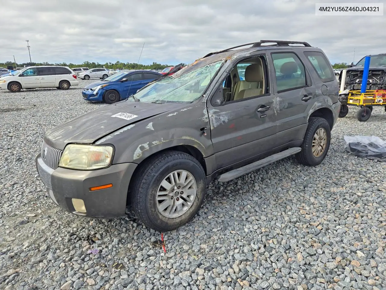 MERCURY MARINER 2006, VIN 4M2YU56Z46DJ04321