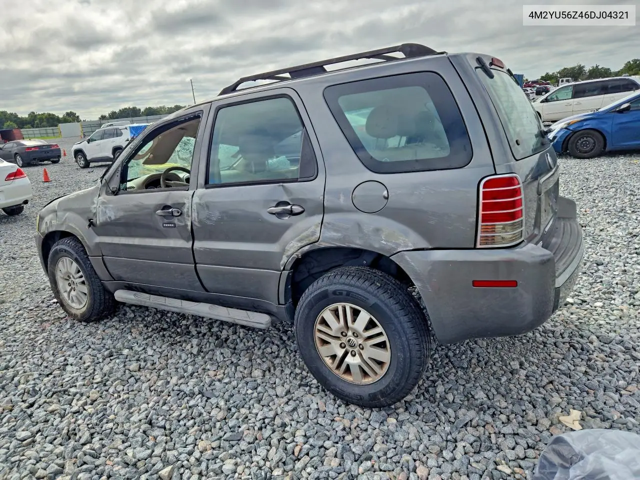 2006 MERCURY MARINER VIN 4M2YU56Z46DJ04321 — фото 2
