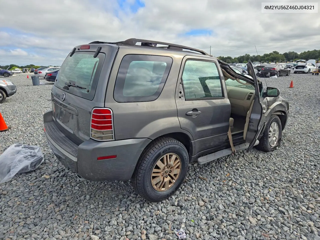 2006 MERCURY MARINER VIN 4M2YU56Z46DJ04321 — фото 3
