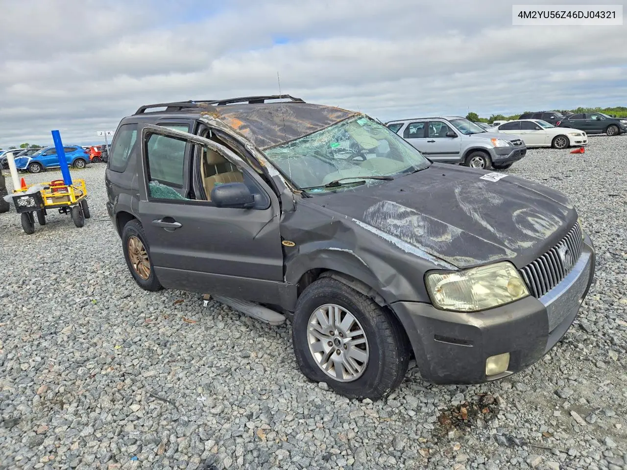 2006 MERCURY MARINER VIN 4M2YU56Z46DJ04321 — фото 4