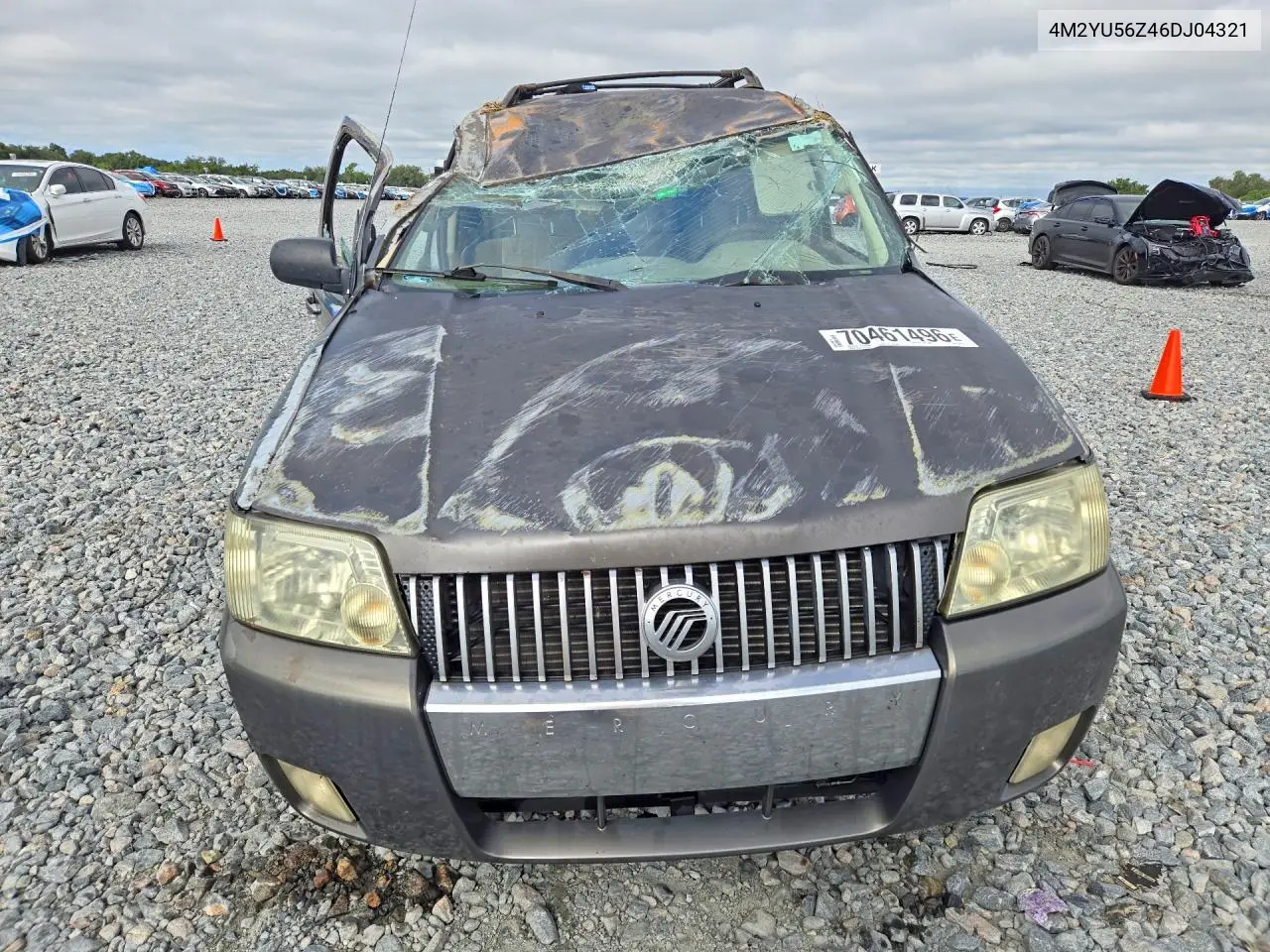 2006 MERCURY MARINER VIN 4M2YU56Z46DJ04321 — фото 5