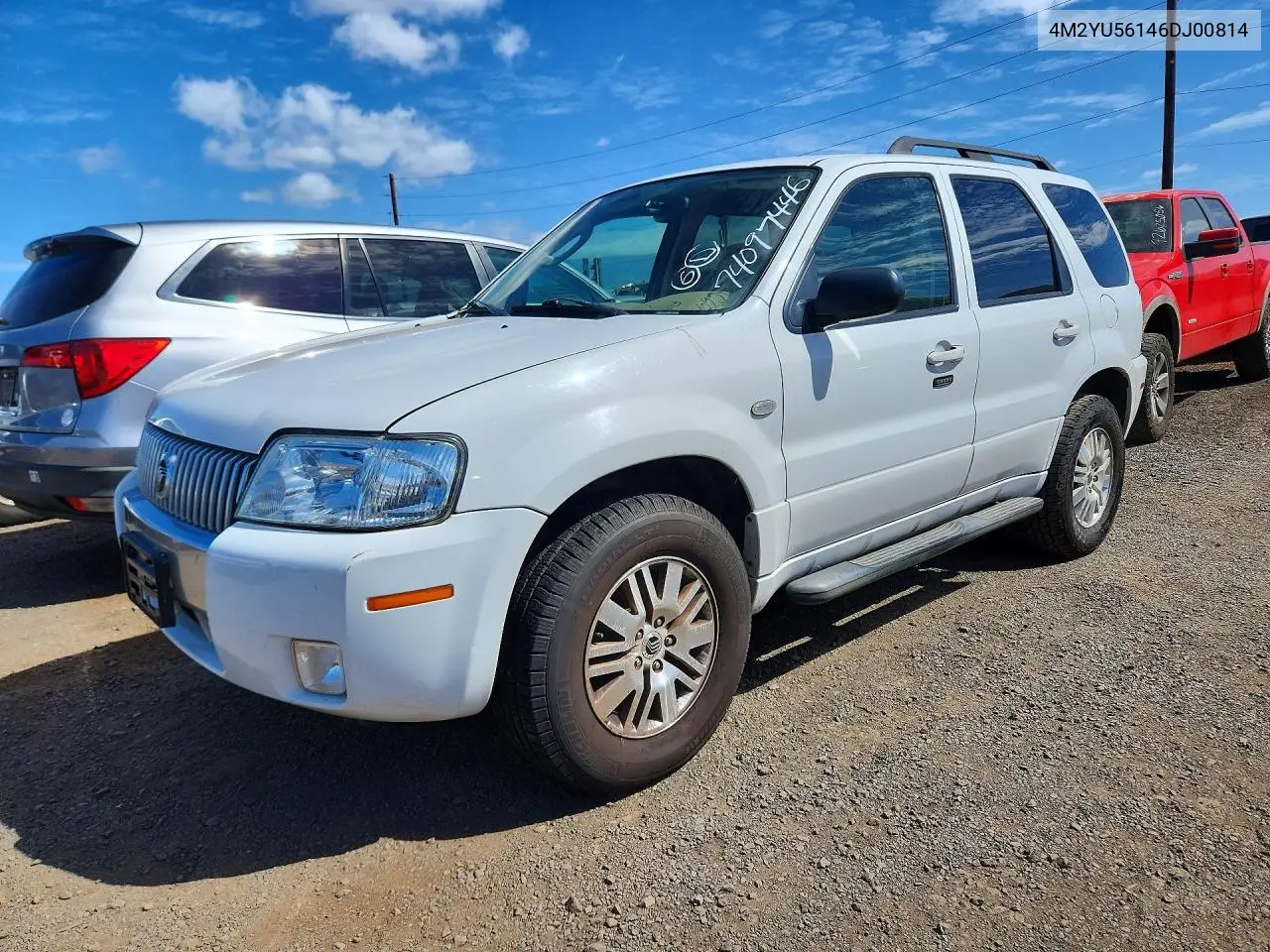 MERCURY MARINER 2006, VIN 4M2YU56146DJ00814