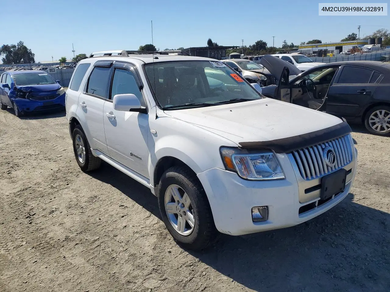 2008 MERCURY MARINER VIN 4M2CU39H98KJ32891 — фото 4