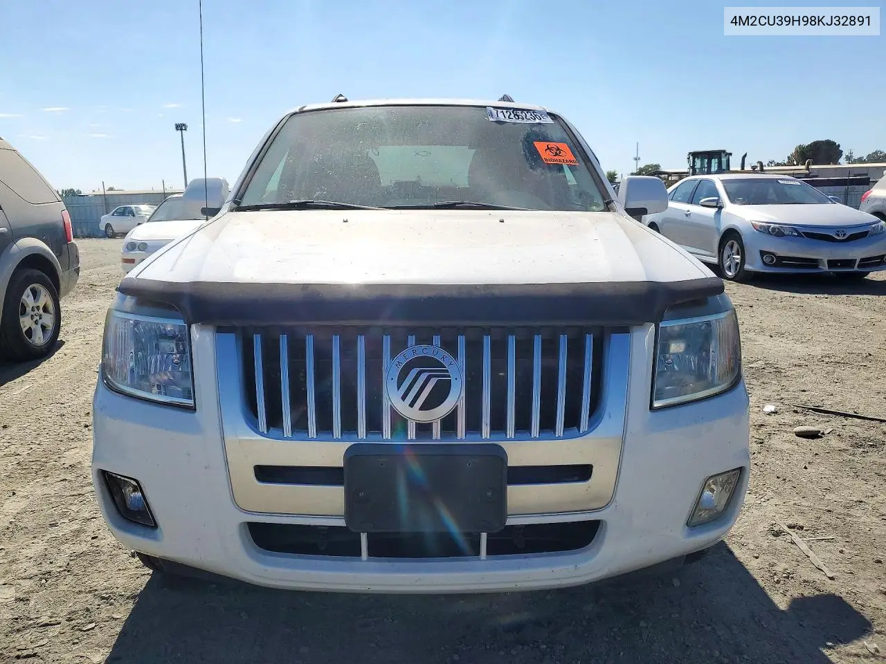 2008 MERCURY MARINER VIN 4M2CU39H98KJ32891 — фото 5