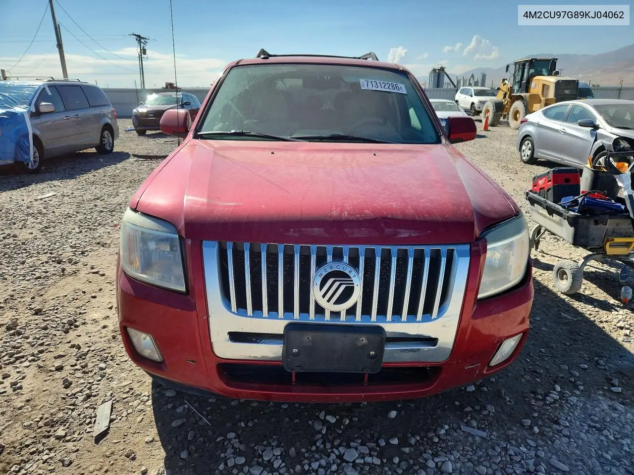 2009 MERCURY MARINER VIN 4M2CU97G89KJ04062 — фото 5