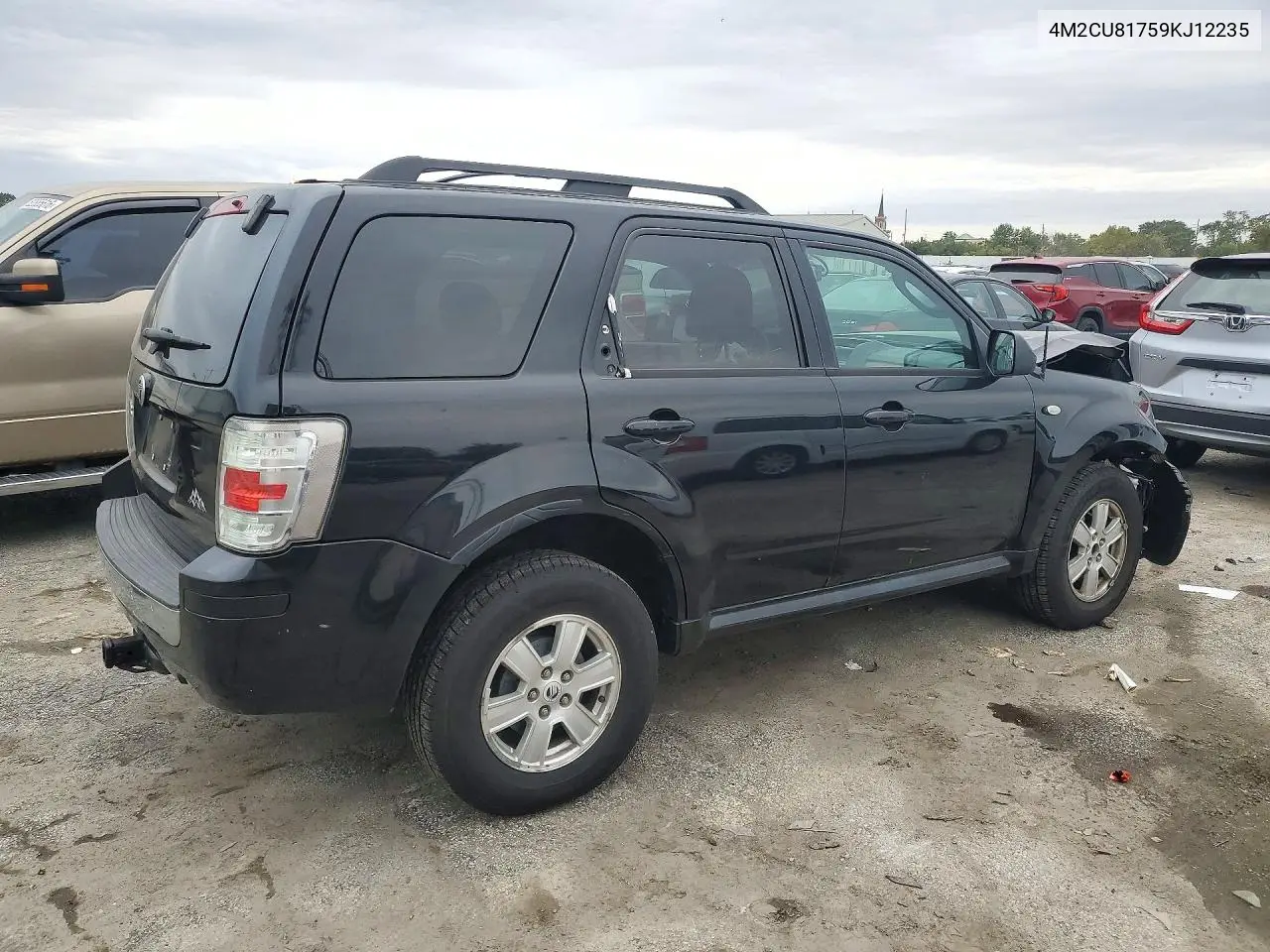 2009 MERCURY MARINER VIN 4M2CU81759KJ12235 — фото 3
