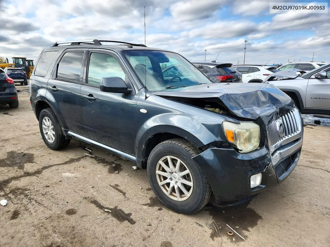 2009 MERCURY MARINER VIN 4M2CU97G19KJ00953 — фото 4