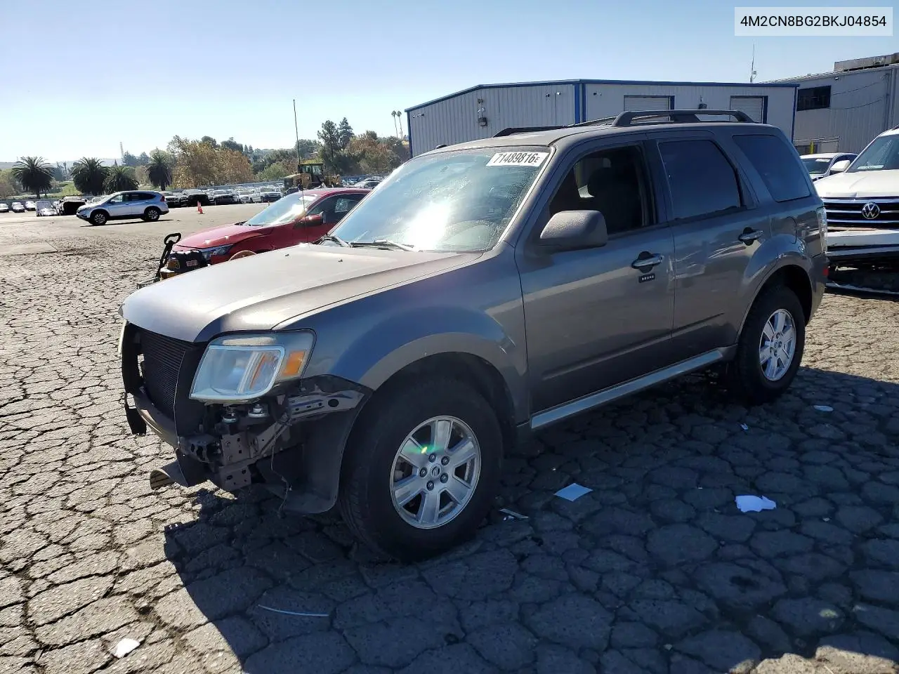 MERCURY MARINER 2011, VIN 4M2CN8BG2BKJ04854