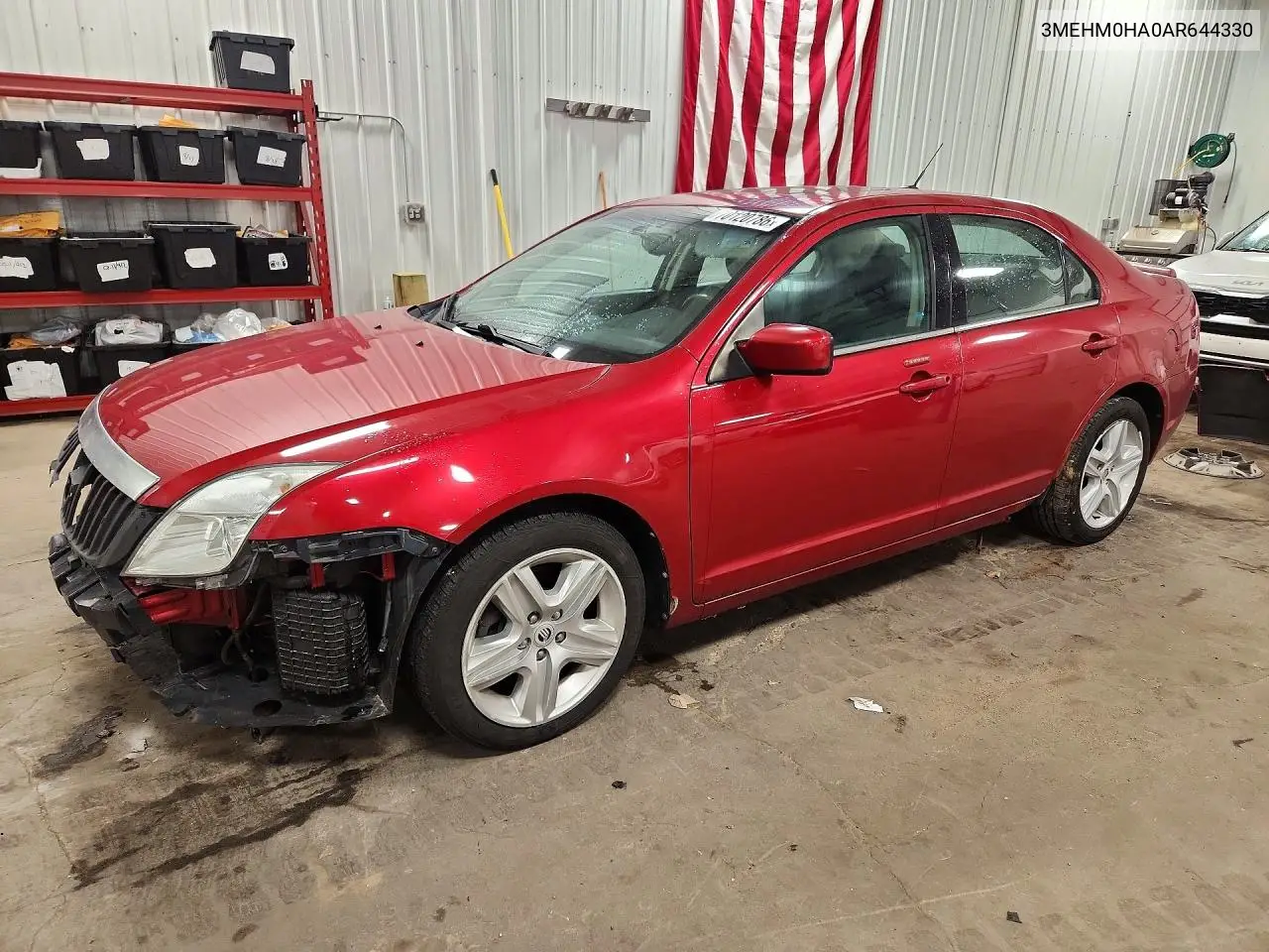 MERCURY MILAN 2010, VIN 3MEHM0HA0AR644330