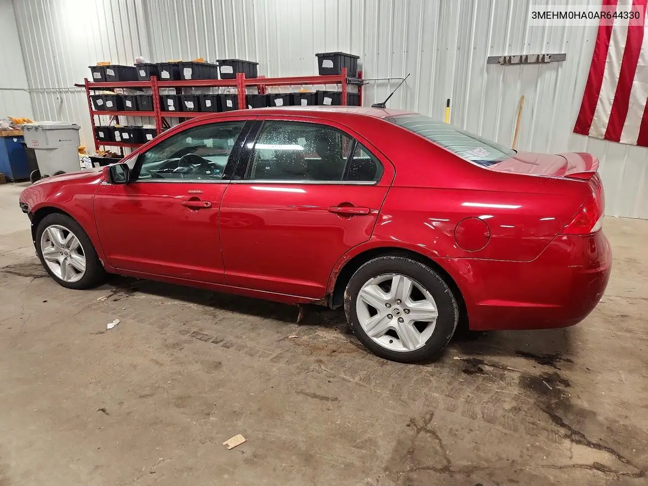 2010 MERCURY MILAN VIN 3MEHM0HA0AR644330 — фото 2