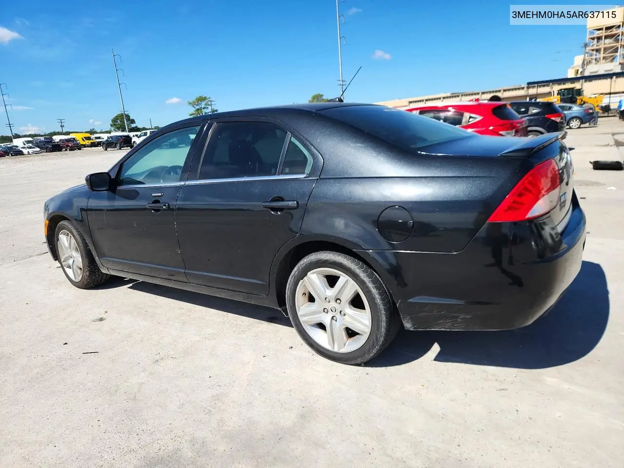 2010 MERCURY MILAN VIN 3MEHM0HA5AR637115 — фото 2