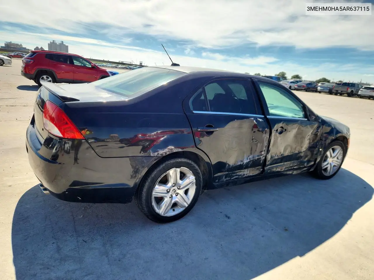 2010 MERCURY MILAN VIN 3MEHM0HA5AR637115 — фото 3