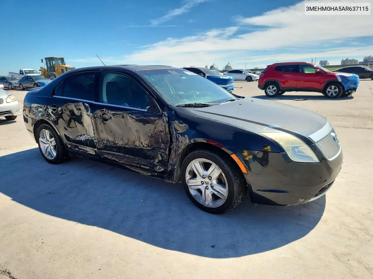 2010 MERCURY MILAN VIN 3MEHM0HA5AR637115 — фото 4