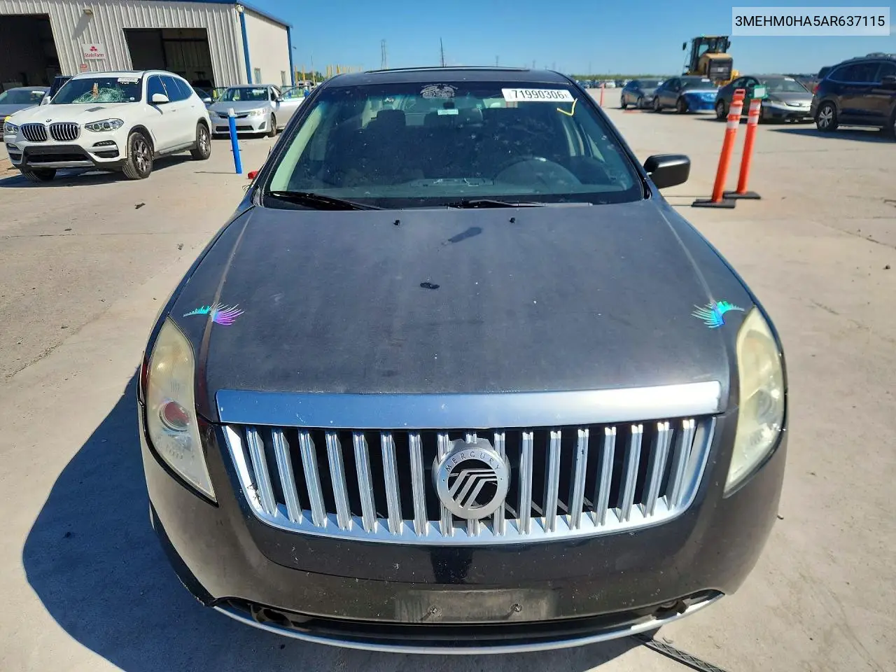 2010 MERCURY MILAN VIN 3MEHM0HA5AR637115 — фото 5