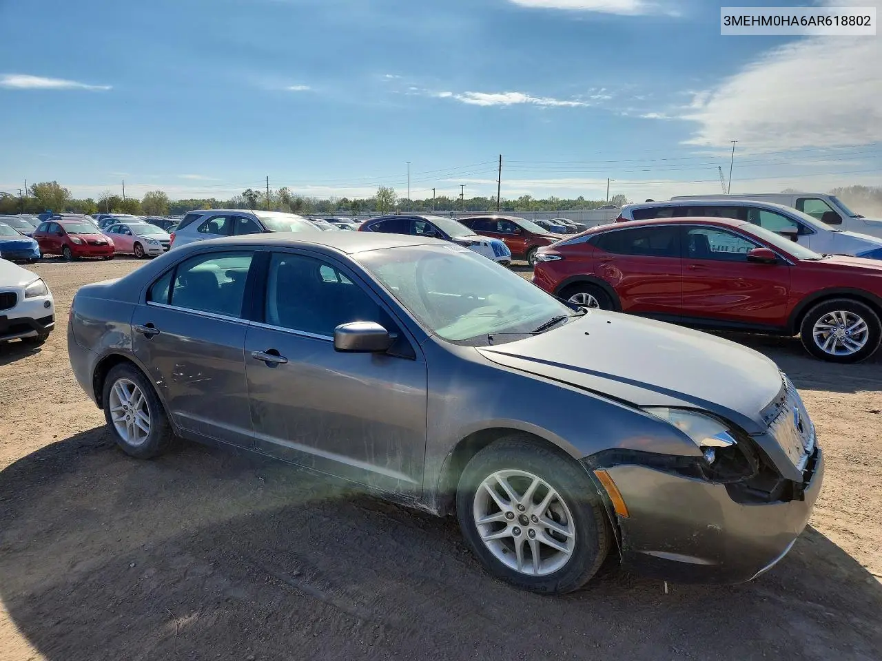 2010 MERCURY MILAN VIN 3MEHM0HA6AR618802 — фото 4